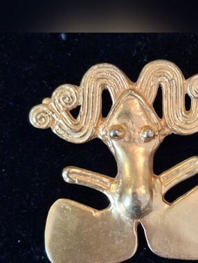 ALVA STUDIOS FROG EFFIGY REPRODUCTION PRE-COLUMBIAN